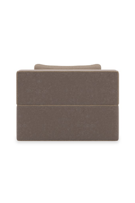 Brown Welted Sectional Sofa | Caracole Marbella | Oroa.com