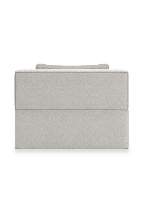 White Welted Sectional Sofa | Caracole Marbella | Oroa.com