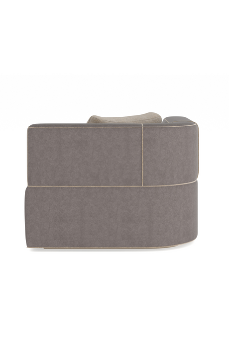 Brown Leather Chaise Lounge | Caracole Marbella | Oroa.com