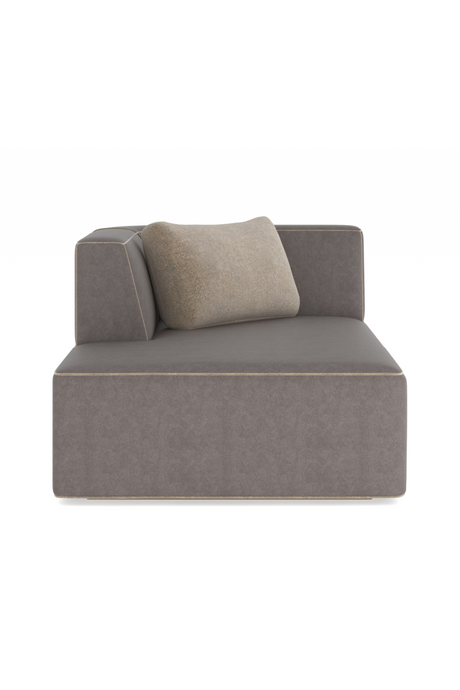 Brown Leather Chaise Lounge | Caracole Marbella | Oroa.com