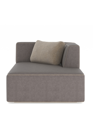 Brown Leather Chaise Lounge | Caracole Marbella | Oroa.com