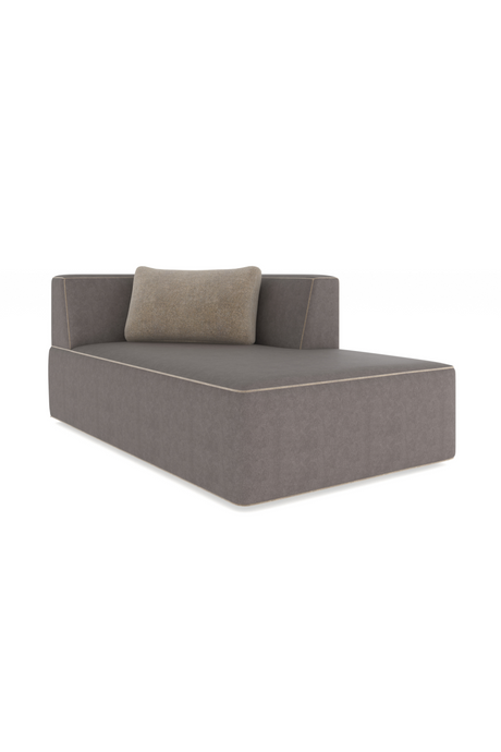 Brown Leather Chaise Lounge | Caracole Marbella | Oroa.com