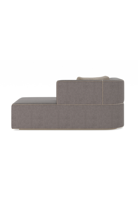 Brown Leather Chaise Lounge | Caracole Marbella | Oroa.com