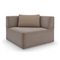 Brown Welted Sectional Sofa | Caracole Marbella | Oroa.com