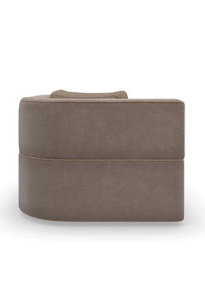 Brown Welted Sectional Sofa | Caracole Marbella | Oroa.com