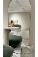 Bronze Metallic Floor Mirror | Caracole Monaco | Oroa.com