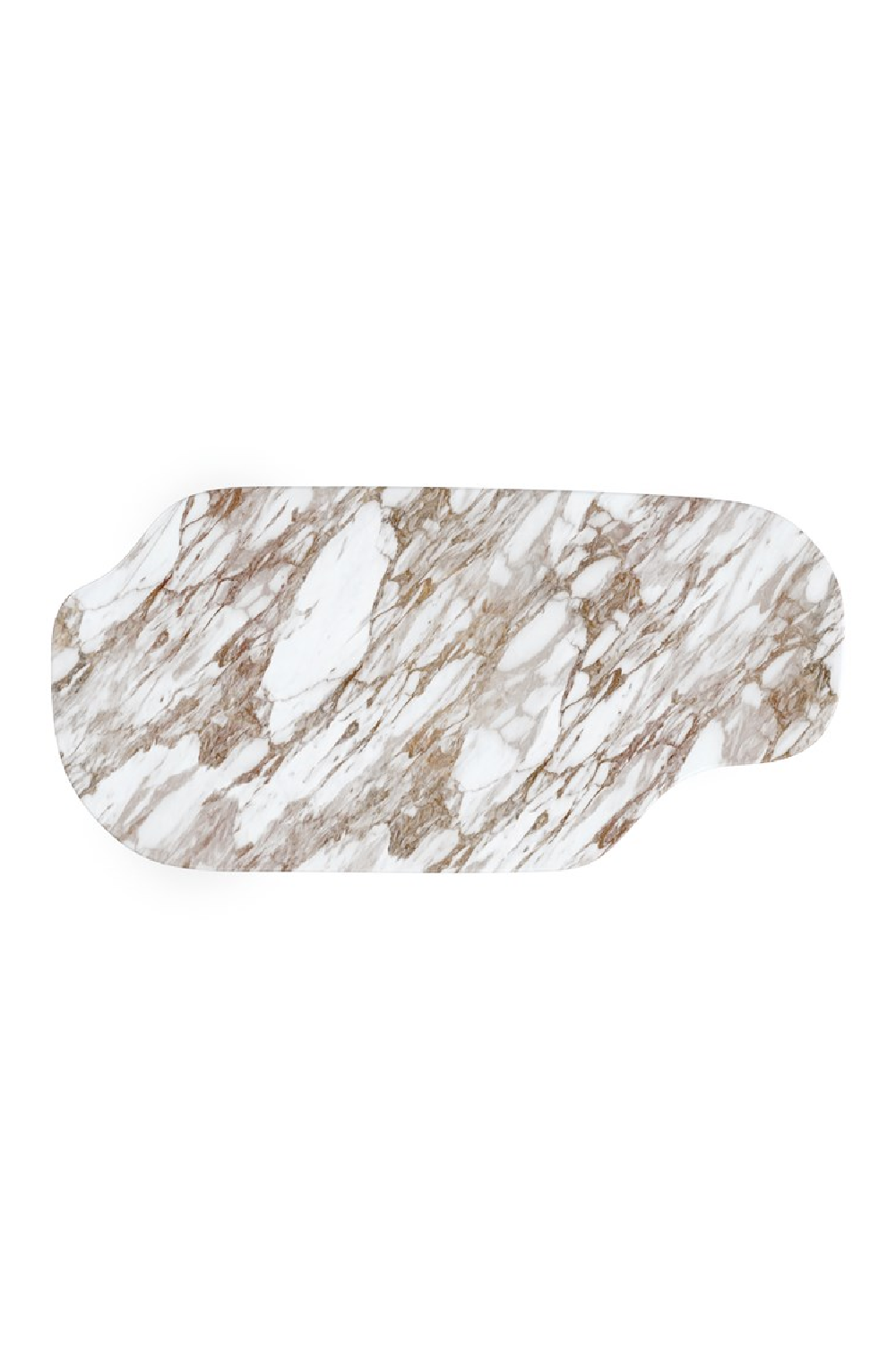 Organic-Shaped Stone Coffee Table | Caracole Seychelles | Oroa.com
