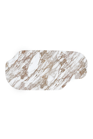 Organic-Shaped Stone Coffee Table | Caracole Seychelles | Oroa.com