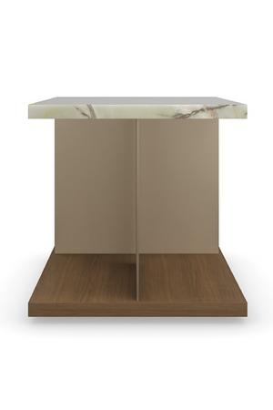 Stone Top End Table | Caracole Cape Verde | Oroa.com