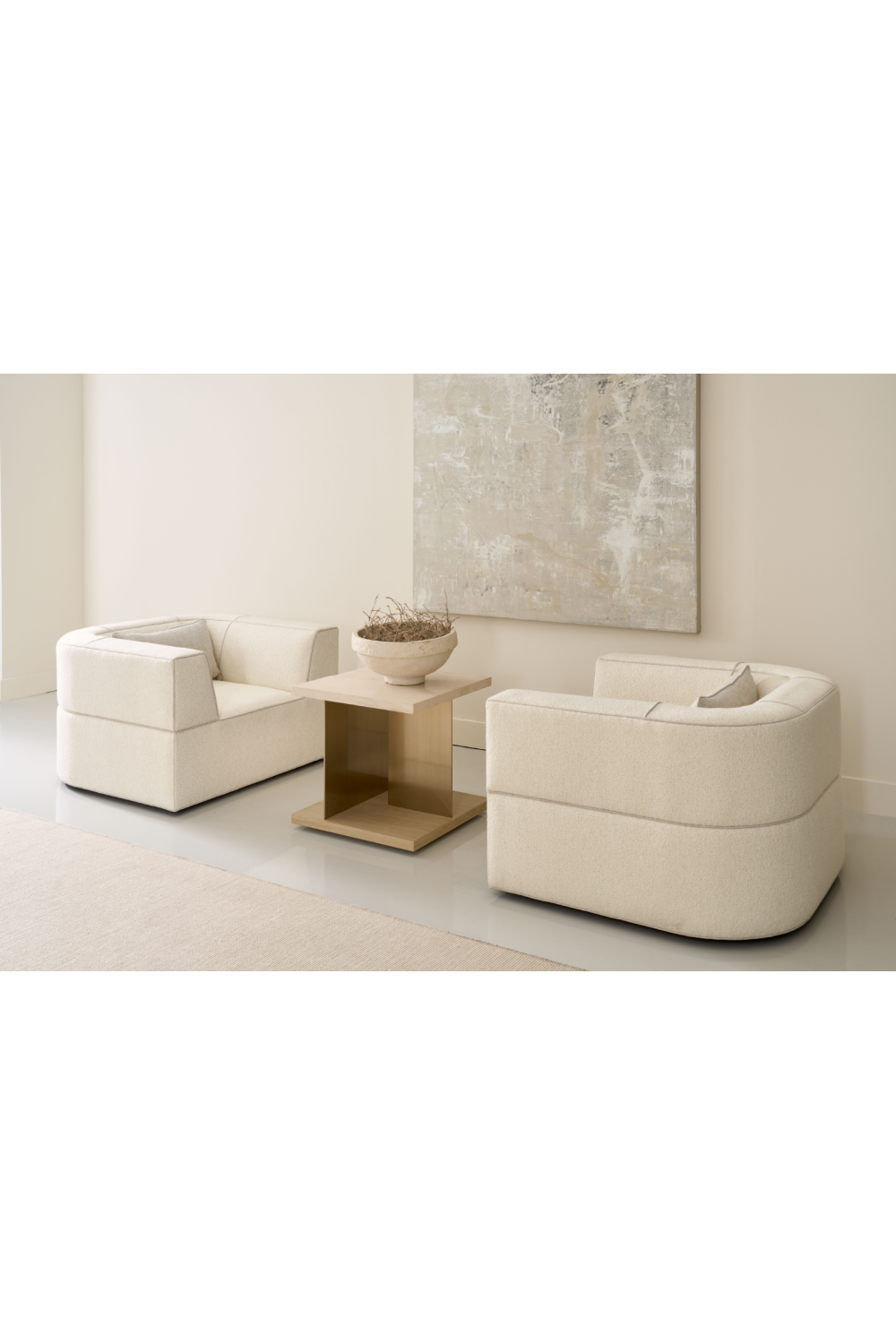 Stone Top End Table | Caracole Cape Verde | Oroa.com