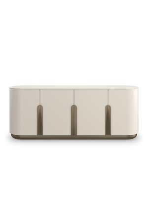 Bronze Hardware 4-Door Sideboard | Caracole Tangier | Oroa.com