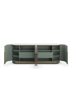 Bronze Hardware 4-Door Sideboard | Caracole Tangier | Oroa.com