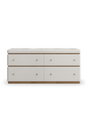 White 4-Drawer Dresser | Caracole Milos | Oroa.com