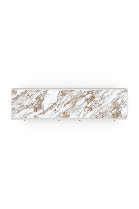 White 4-Drawer Dresser | Caracole Milos | Oroa.com