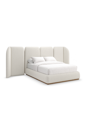 White Upholstered Bed | Caracole Malta | Oroa.com