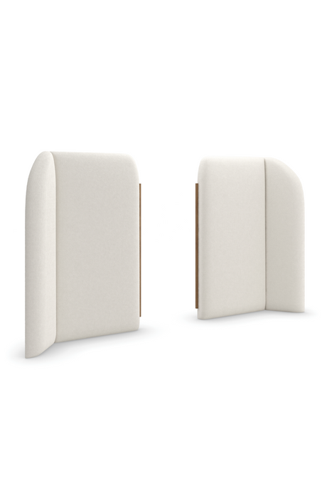 White Upholstered Bed | Caracole Malta | Oroa.com