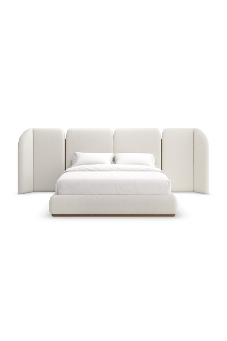 White Upholstered Bed | Caracole Malta | Oroa.com