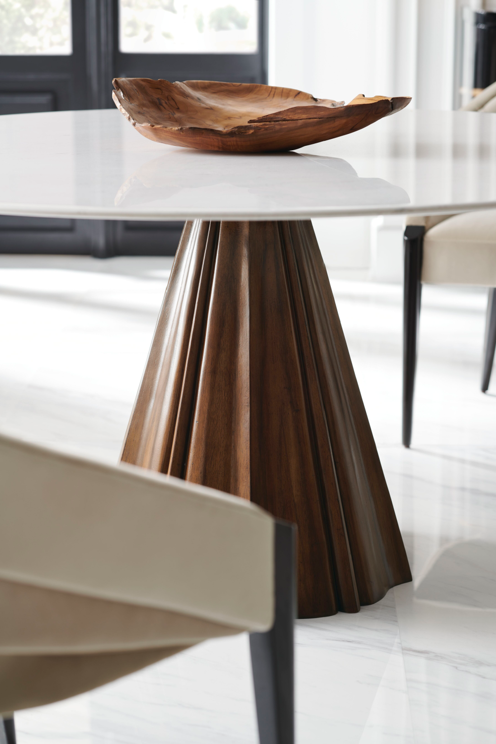 Velvet Modern Accent Chair | Caracole On All Levels | Oroa.com
