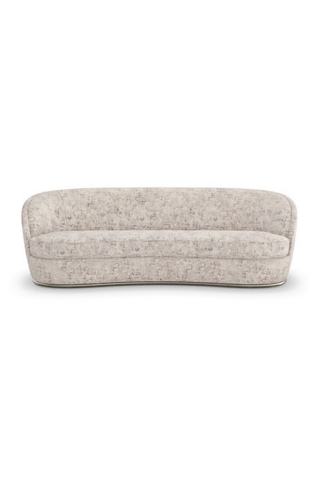 Organic-Shaped Chenille Sofa | Caracole Nebula | Oroa.com