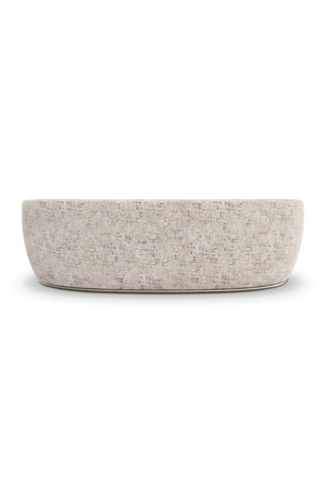 Organic-Shaped Chenille Sofa | Caracole Nebula | Oroa.com