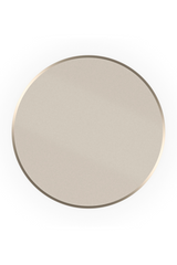 Cylindrical Metallic Side Table | Caracole Round About | Oroa.com