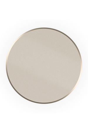 Cylindrical Metallic Side Table | Caracole Round About | Oroa.com