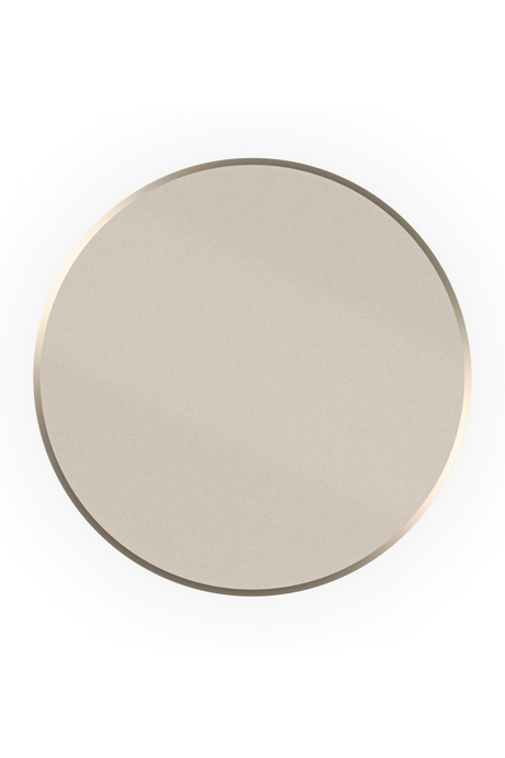 Cylindrical Metallic Side Table | Caracole Round About | Oroa.com