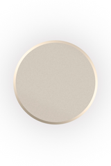 Cylindrical Metallic Side Table | Caracole Round About | Oroa.com