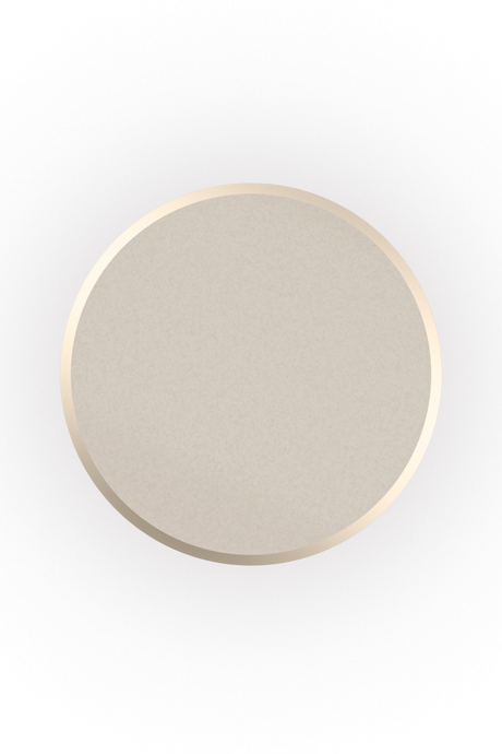 Cylindrical Metallic Side Table | Caracole Round About | Oroa.com