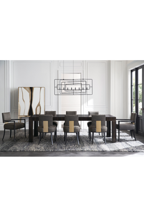 Metallic Modern Bar Cabinet | Caracole Uptown | Oroa.com