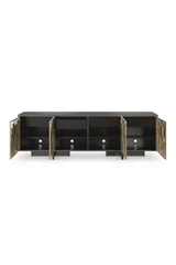 Geometric Patterned Media Cabinet | Caracole Midtown | Oroa.com