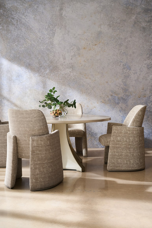 Fabric Upholstered Dining Chair | Caracole Astra | Oroa.com