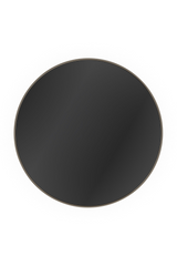 Black Mirrored Top Side Table | Caracole Umbra | Oroa.com