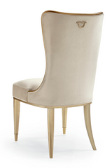 Cream Velvet Dining Chair | Caracole | Oroa.com