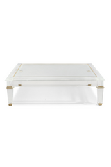 Modern Clear Cocktail Table | Caracole Pierre | Oroa.com