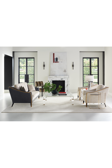 Modern Clear Cocktail Table | Caracole Pierre | Oroa.com