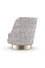 Velvet Back Swivel Chair | Caracole Go For A Spin | Oroa.com