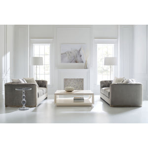   Gray Tufted Sofa | Oroa.com