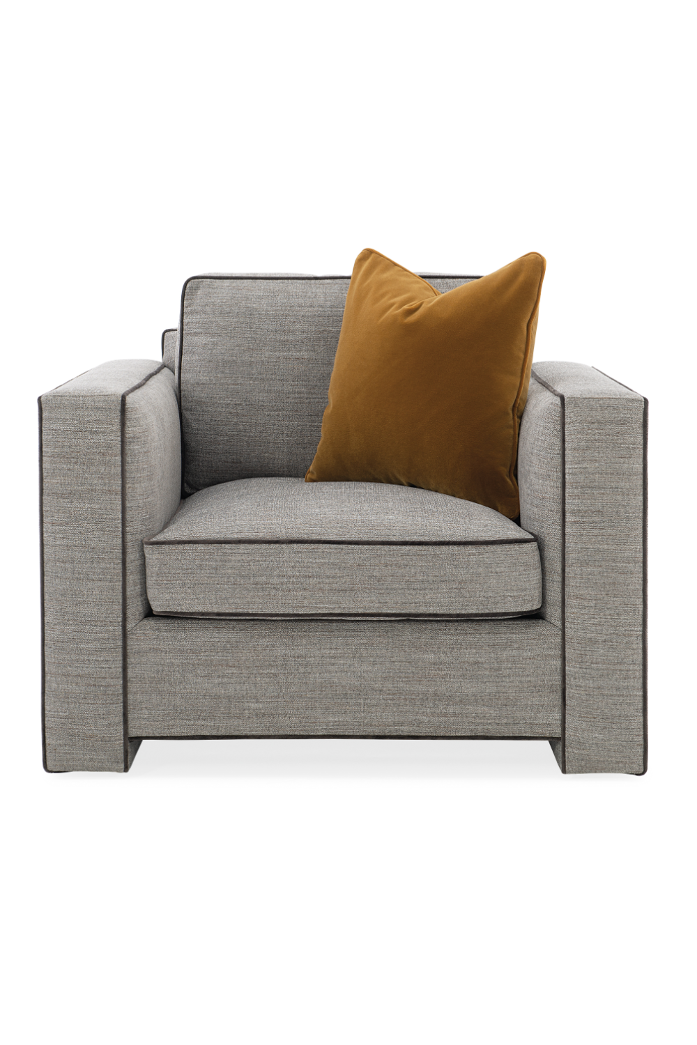 Angular Modern Lounge Chair Welt Played