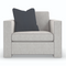 Angular Modern Lounge Chair | Caracole Welt Played | Oroa.com
