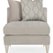 Taupe Modern Sectional Sofa | Caracole Fret Knot | Oroa.com
