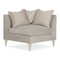 Taupe Modern Sectional Sofa | Caracole Fret Knot | Oroa.com