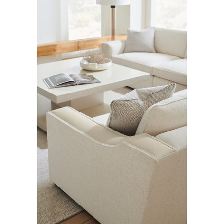   Cream Left-Armed Sectional Chair | Oroa.com