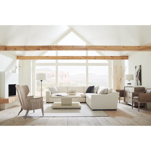   Cream Left-Armed Sectional Chair | Oroa.com