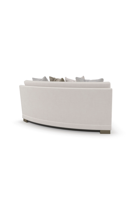 Modern Chenille Modular Sofa | Caracole Deep Retreat | Oroa.com