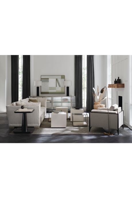 Modern Chenille Modular Sofa | Caracole Deep Retreat | Oroa.com