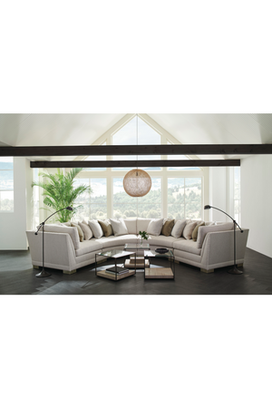 Modern Chenille Modular Sofa | Caracole Deep Retreat | Oroa.com