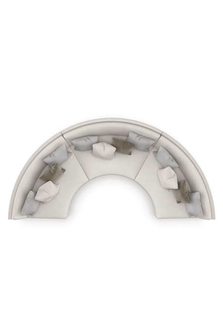 Modern Chenille Modular Sofa | Caracole Deep Retreat | Oroa.com