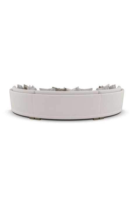 Modern Chenille Modular Sofa | Caracole Deep Retreat | Oroa.com