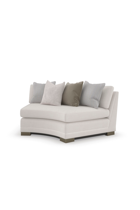 Modern Chenille Modular Sofa | Caracole Deep Retreat | Oroa.com